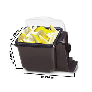 GGM Gastro | Garneringsbakje mini - 1,1 liter - met deksel |, Verzenden, Nieuw in verpakking, Overige typen