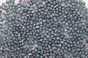 Diamant 100 ct blauwe kleur ruwe ongeslepen diamant – losse