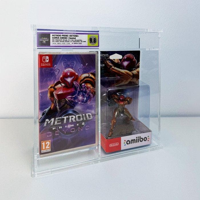 Nintendo - Switch - CUSTOM BOX: Metroid Prime Beyond + Samus, Spelcomputers en Games, Spelcomputers | Overige Accessoires