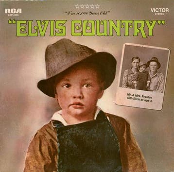 Elvis Presley - Elvis Country (Im 10,000 Years Old), Ophalen of Verzenden, Gebruikt