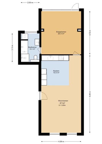 Te huur: Appartement Catharijnesingel in Utrecht, Utrecht, Appartement, Utrecht