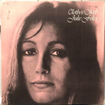 LP gebruikt - Julie Felix - Clothos Web, Verzenden, Zo goed als nieuw, Overige formaten