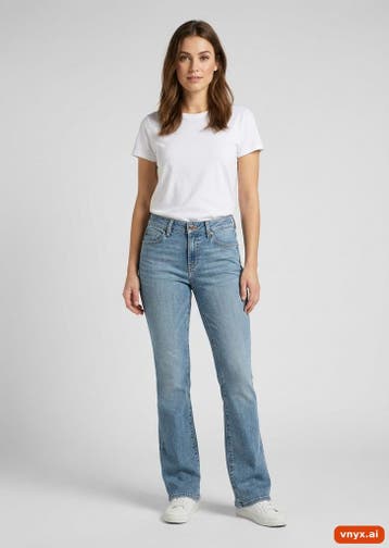 Lee Jeans Dames maat WW34 / L32 Blauw Vintage, Kleding | Dames, Ophalen of Verzenden, Nieuw