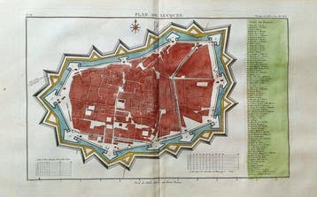 Italië - Toscane / Lucca; J.J.F. De Lalande - Plan de, Boeken, Nieuw
