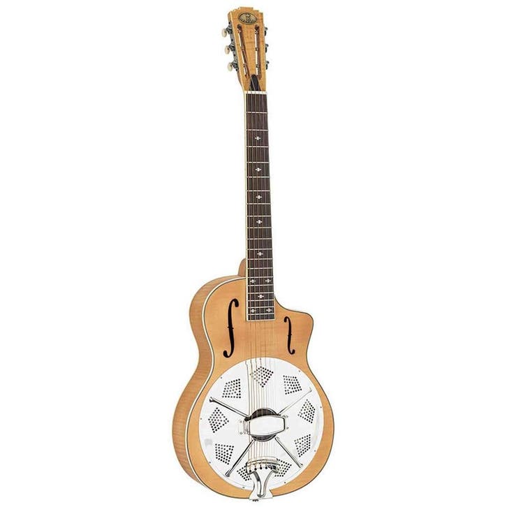 Royall BB14C/FL Bantam Blazer Resonator 14-Fret – Flamed, Muziek en Instrumenten, Snaarinstrumenten | Gitaren | Akoestisch, Nieuw