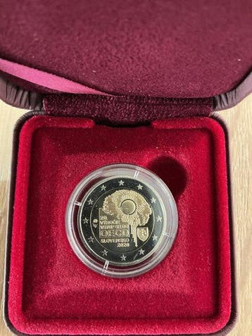 Slowakije. 2 Euro 2020 OECD Proof