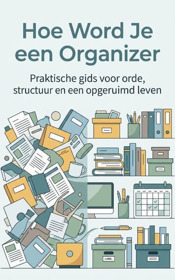 Hoe Word Je Een Organizer | Andries B.V. | Nieuw, Ophalen of Verzenden, Nieuw, Andries B.V.