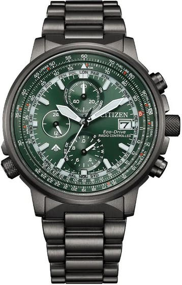 Citizen AT8304-57W Promaster Sky Eco-Drive Radio Controlled, Staal, Verzenden, Nieuw, Polshorloge