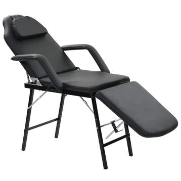 vidaXL Behandelingsstoel voor gezicht 185x78x76 cm kunstleer, Verzenden, Nieuw