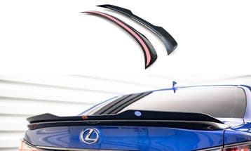 Spoiler Lexus GS F Mk4 FL Maxton Glans Zwart, Auto-onderdelen, Ophalen of Verzenden, Nieuw