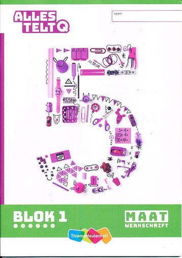 Alles Telt Q Werkschrift Maat blok 1 groep 5 (per stuk), Verzenden, Nieuw