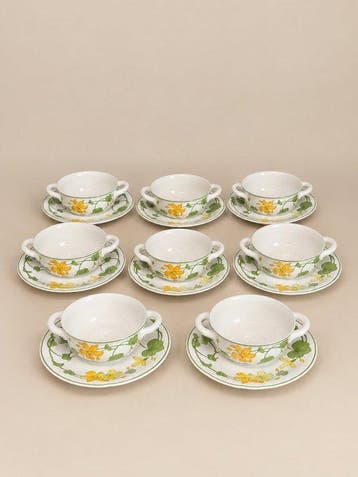 Villeroy & Boch - Eetservies (8) - Vitro-Porzellan -