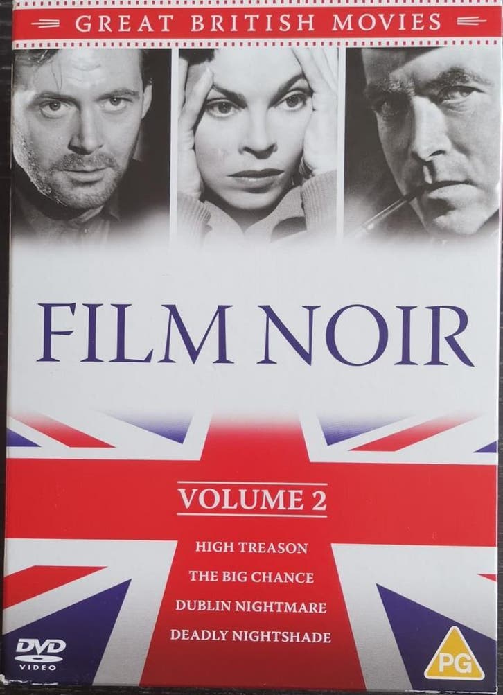 Film Noir - 4 British Film Noir -           Gratis verzenden, Cd's en Dvd's, Dvd's | Tv en Series, Zo goed als nieuw, Boxset, Overige genres