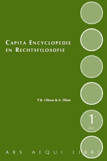 Capita Encyclopedie en Rechtsfilosofie 9789069165431, Verzenden, Zo goed als nieuw
