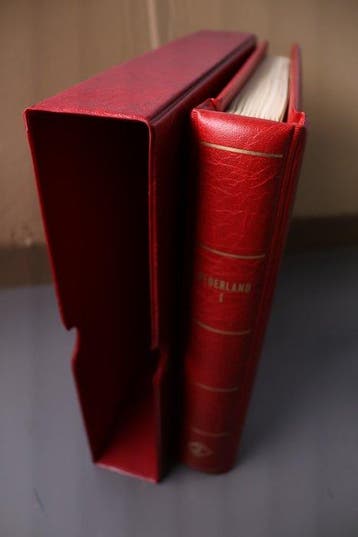 Nederland 1852/1959 - Leeg Leuchtturm voordrukalbum, Gestempeld