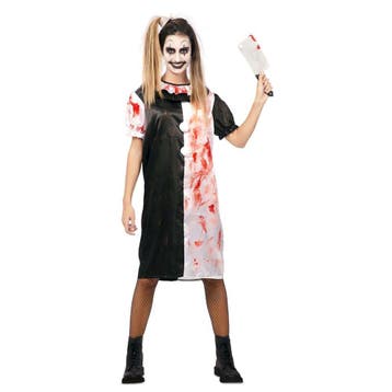 Terrifier Clown Jurk, Verzenden, Nieuw, Feestartikel