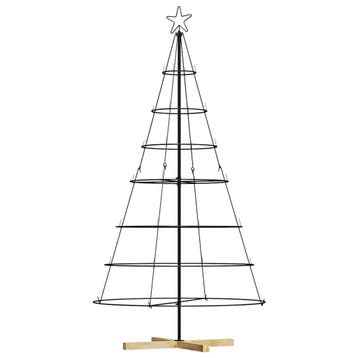 Metalen kerstboom 180cm zwart | retourdeal 56% korting, Diversen, Kerst, Ophalen of Verzenden, Zo goed als nieuw