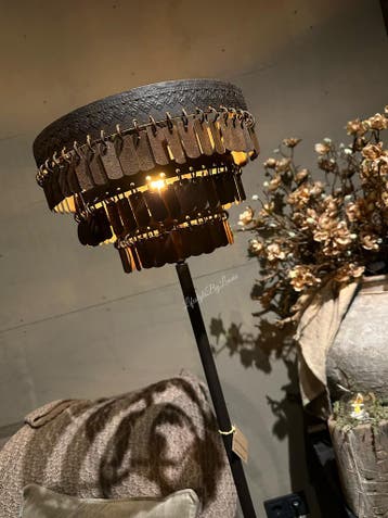 Hoffz Interior vloerlamp Gudha rond, Ophalen of Verzenden, Nieuw