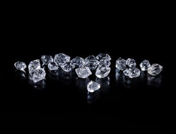 Zeldzame partij van 20 Herkimer-diamanten — 4,30 karaat