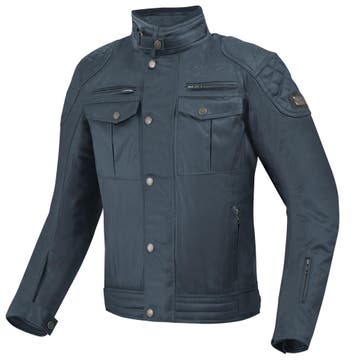 Bogotto Barton Waterdichte Gewaxte Motorjas Blauw, Jas | textiel, Nieuw met kaartje, Bogotto, Heren