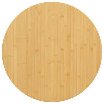 vidaXL Tafelblad Ø 70x1,5 cm bamboe, Huis en Inrichting, Tafels | Eettafels, Verzenden, Nieuw