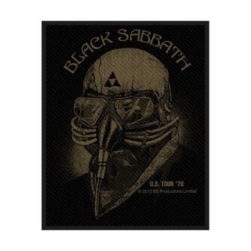 Black Sabbath U.S. Tour 78 patch officiële merchandise, Ophalen of Verzenden, Nieuw, Kleding