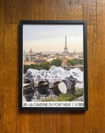 JR - LA CAVERNE DU PONT-NEUF Tour Eiffel Edition - Signed