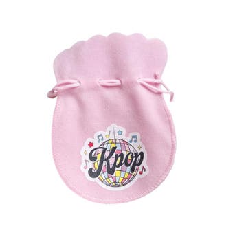 Zakje met Kpop embleem roze (Emblemen), Hobby en Vrije tijd, Kledingapplicaties en Hotfix, Ophalen of Verzenden, Nieuw