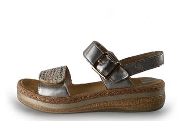 Rieker Sandalen in maat 41 Roze, Overige kleuren, Verzenden, Sandalen of Muiltjes, Zo goed als nieuw