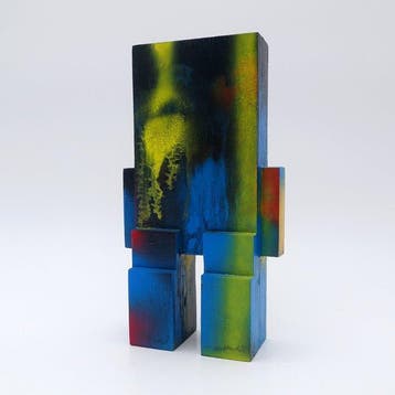 Wxyz (1980) - sculptuur, 322-1 - 184.5 mm - Hout - 2026