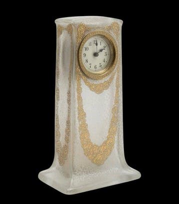 Pendule - Saint Louis - Art Nouveau Glas - 1900-1910 - Model