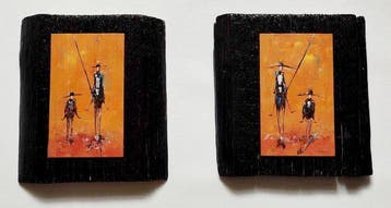 Piotr Piskorz - Don Qoixote there and back (2 pictures)