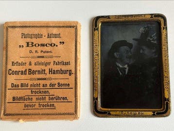 BOSCO Ferrotype 6x8cm - Photographie-Automat, Conrad Bernitt, Nieuw