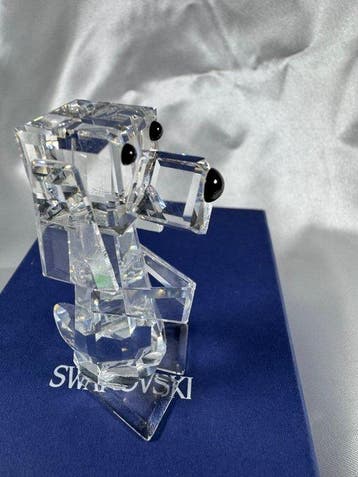Swarovski - Beeldje - Cane Swarovski - Kristal