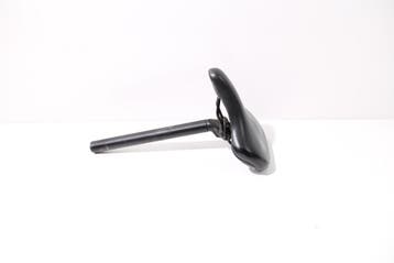 Zwart Qwic zadel | 31,6mm zadelpen, Verzenden, Nieuw