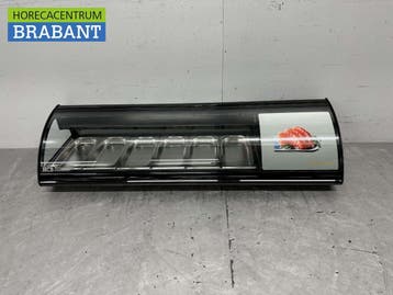 Sushivitrine Tapasvitrine Opzet koelvitrine 6 x 1/3 GN 148,3, Ophalen of Verzenden, Nieuw in verpakking