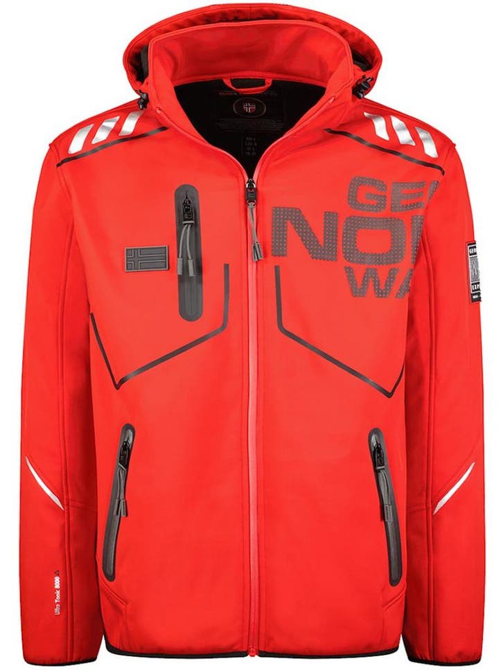 Geographical Norway Softshell Heren Jas Robin Rood, Kleding | Heren, Jassen | Zomer, Rood, Nieuw, Verzenden