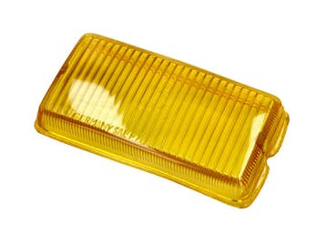 Mistlamp met gele lens, voorzijde. Porsche 911 1974-1983, Auto-onderdelen, Verzenden, Nieuw