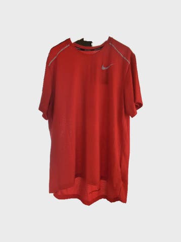 Nike T-shirt Heren maat L Rood Vintage, Maat 52/54 (L), Nike, Ophalen of Verzenden, Zo goed als nieuw