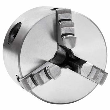 vidaXL Klauwplaat met 3 bekken zelfcentrerend 80 mm staal, Verzenden, Nieuw