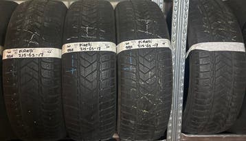 4x215-65-17 Pirelli Winter 2x4,7m 2x4,5m €35 per band, Ophalen, 17 inch, Winterbanden, Band(en)