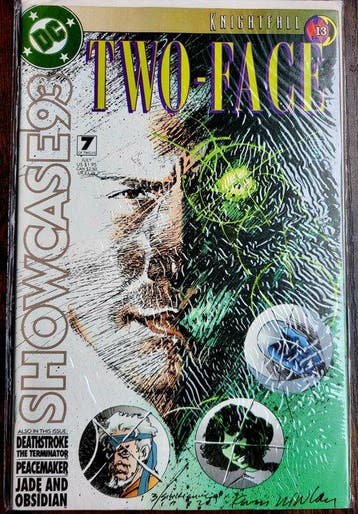 Showcase 93 #7 - Two-Face - Knightfall Tie-In - Signed by, Boeken, Nieuw