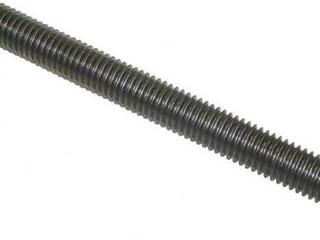 draadstang din975 1m rvs a2 m30, 1 stuks, Nieuw