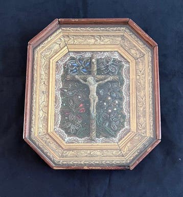 Reliekhouder - Glas - 1900-1910 - Devotionele