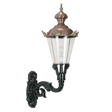 Buitenlamp Volendam 1 XL met Kronen Buitenverlichting, Tuin en Terras, Verzenden, Nieuw