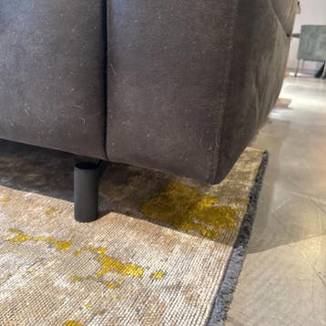 3-zitsbank Carolina - Microleder Antraciet - IN.HOUSE, Huis en Inrichting, Banken | Bankstellen, Nieuw, 75 tot 100 cm, Ophalen of Verzenden