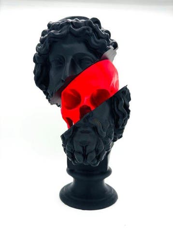 PYTHIA - Buste, Zeus Deconstructed: LOlimpo incontra il, Antiek en Kunst