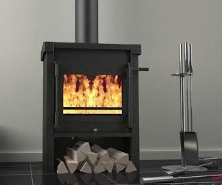 Houtkachel JACOBUS 9 nu met gratis vloerplaat t.w.v.€ 89,=, Nieuw, Hout, Vrijstaand, Houtkachel