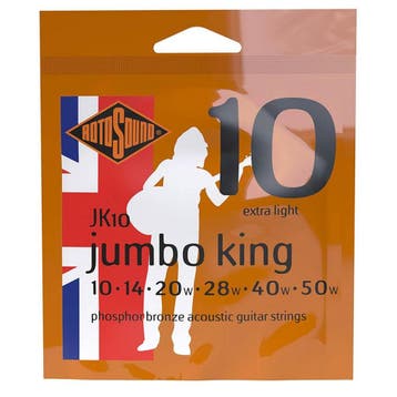 Rotosound JK10 Phosphor Bronze Akoestische Gitaar Snaren, Ophalen of Verzenden, Nieuw