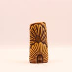 Netsuke Chrysant Kiku - Been - Japan - 19e eeuw